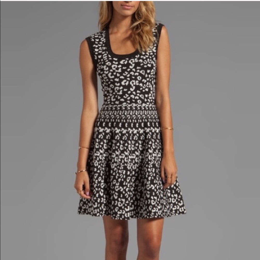 Rebecca Taylor dress so flattering stretchy